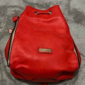 Brand new Melie Bianco orange shoulder bag/purse